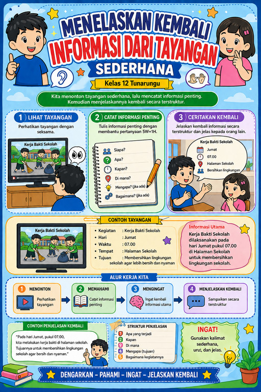 Media Pembelajaran Visual Kelas XII SMALB