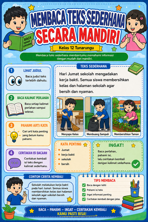 Media Pembelajaran Visual Kelas XII SMALB