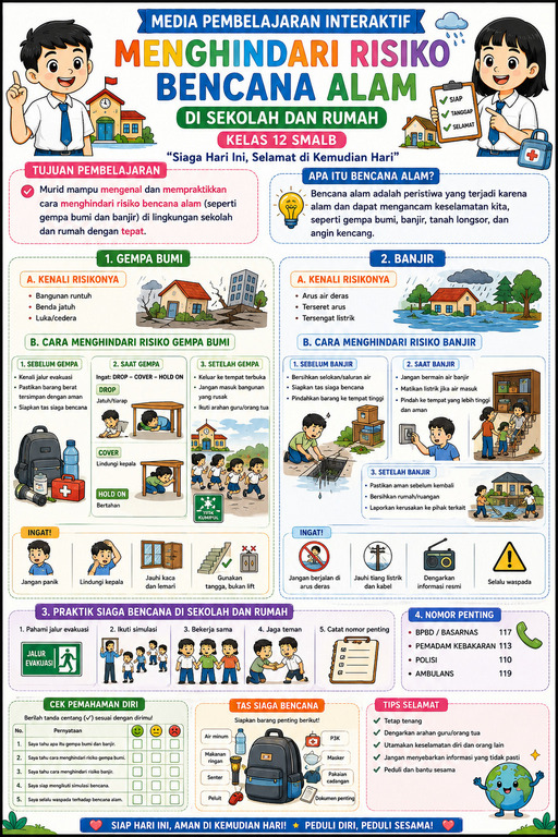 Media Pembelajaran Visual IPs Kelas XII SMALB